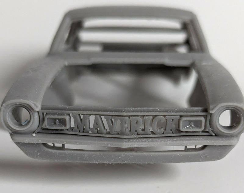 72 Ford Maverick custom front grills 1/25th