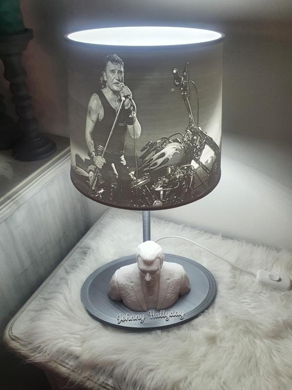 Johnny Hallyday lamp