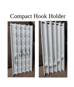 Compact Hook Holder 140mm x 60mm