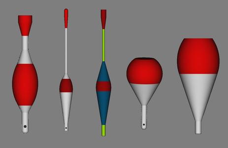 Fishing Floats 5 Set