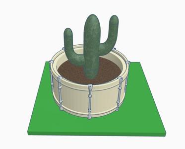 Drum - plant pot
