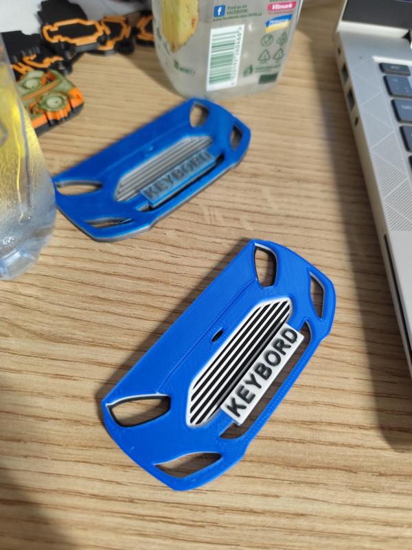 Ford Fiesta MK7 facelift keychain