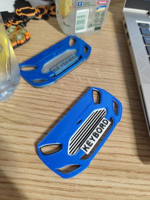 Ford Fiesta MK7 facelift keychain