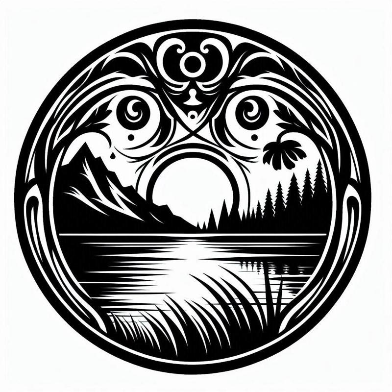 Lake in the mountains