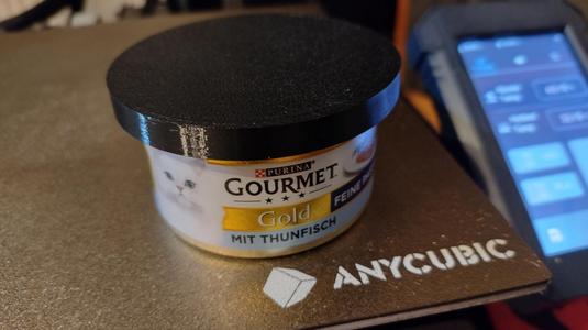 Tpu cover lid for purina gold cat food can