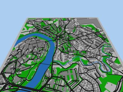 Novo mesto Slo map 3d