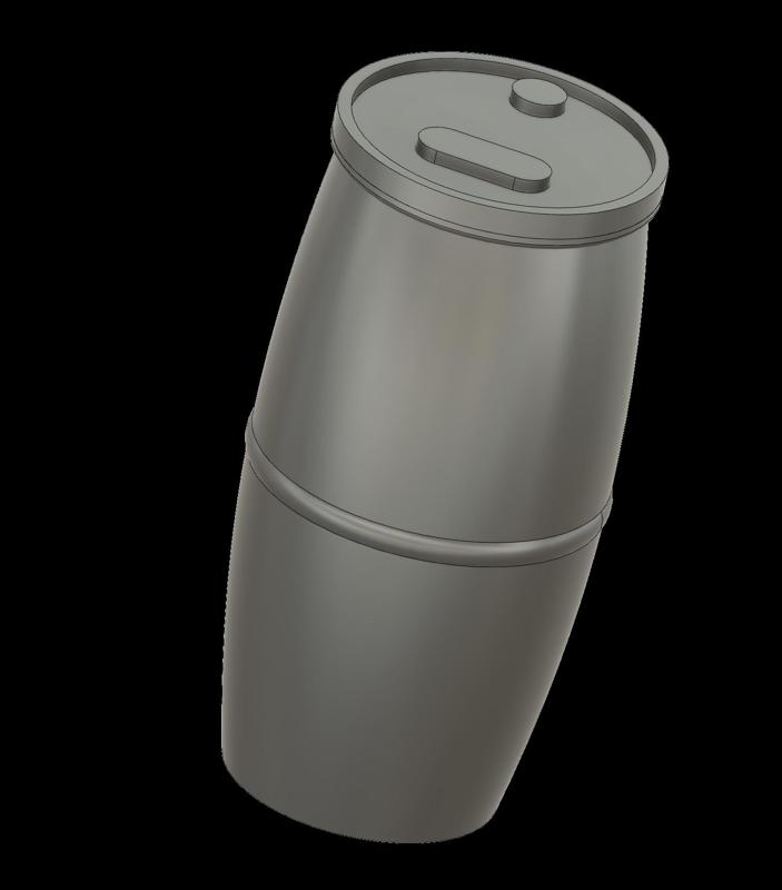 BIDON AVEC COUVERCLE