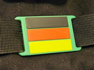 Molle Flag Tag for DE, FR, IT, BE, NL, HU, and More