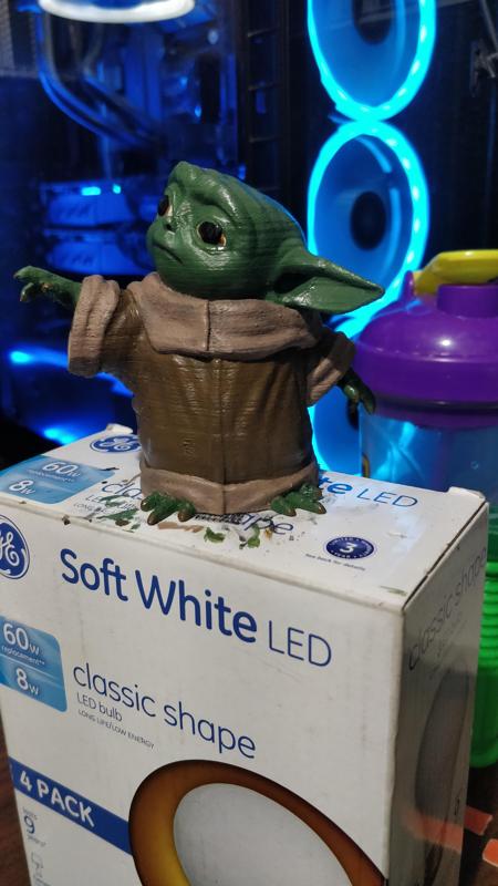 THE CHILD (BABY YODA) by christopher frieze - Hollowed