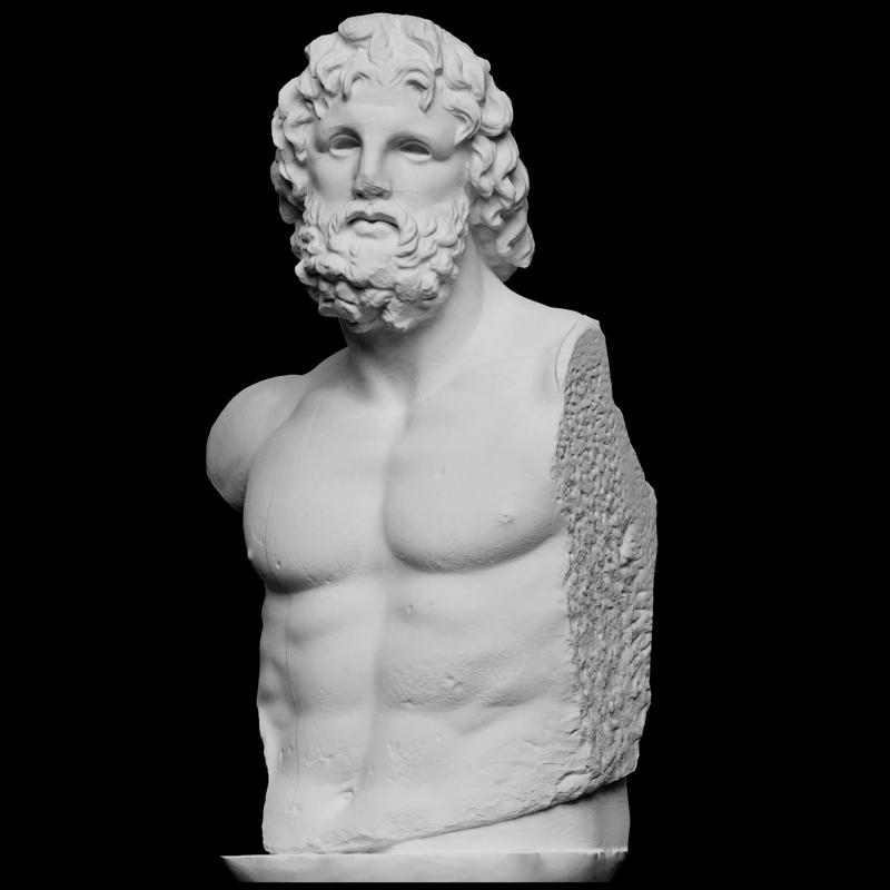 Torso, Asklepios from Munichia