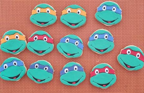 Ninja Turtle Cookie , Cookie turtle