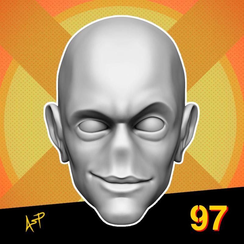 Morph Xmen97 Head (Marvel legends)