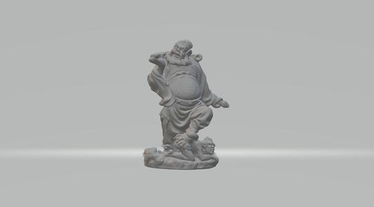 Zhong Kui 3D Model 3D print model