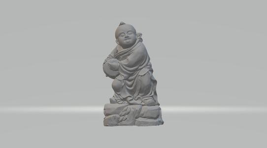 Chinese Child 3D Model 3D print model