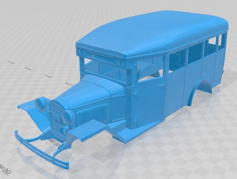 GAZ 0330 Printable Body Bus