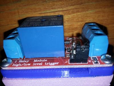 12 VOLT ARDUINO RELAY HOLDER w LATCHING RESISTOR