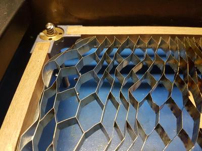 Brackets for K40 laser bed
