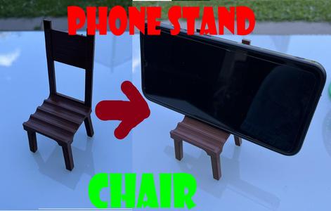 Stojan, drzak na telefon, židle