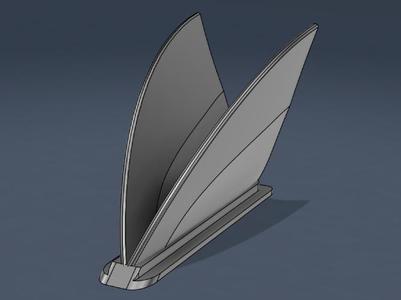 Twin fin for SUP/Paddle