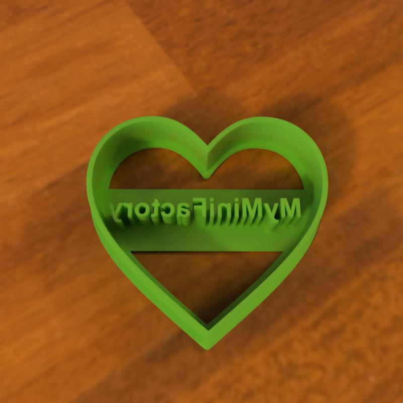 Cookie Cutter with Title: MyMiniFactory