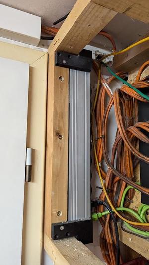 Rack angle mount