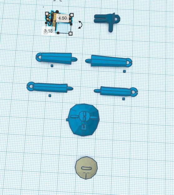 Yeep Articulated all parts