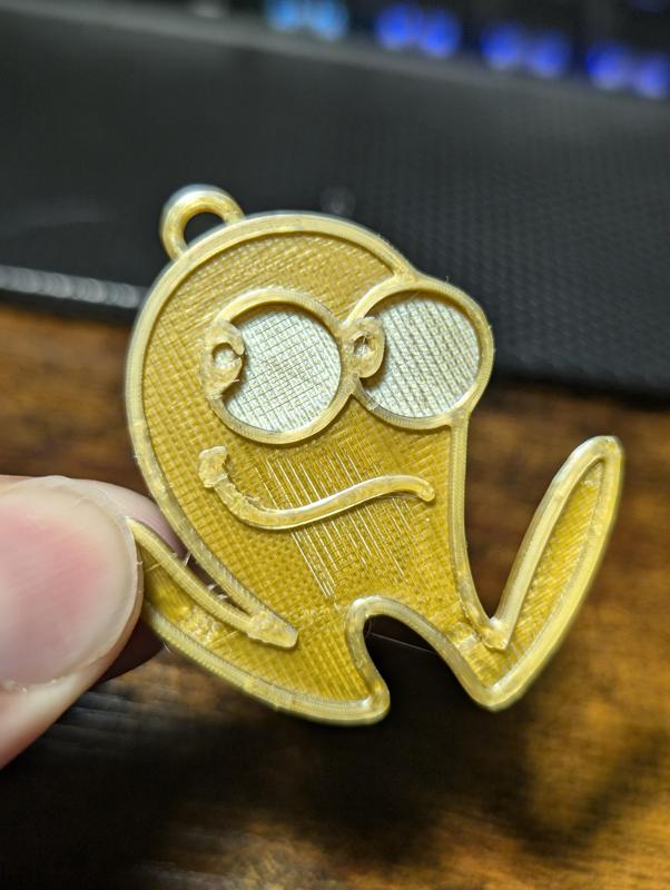 Pac Man Keychain