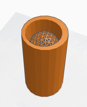 Airless Ping Pong Ball 2.0 holder