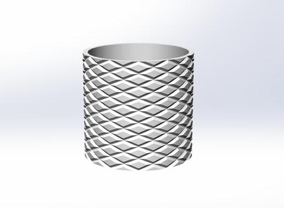 6 in Diamond Planter