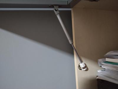 Furniture telescope end piece