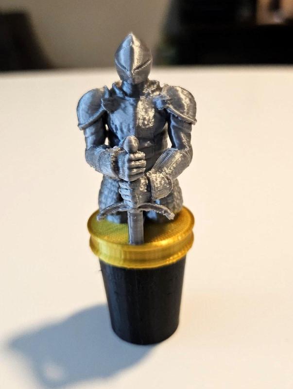 Bottle Topper - Knight