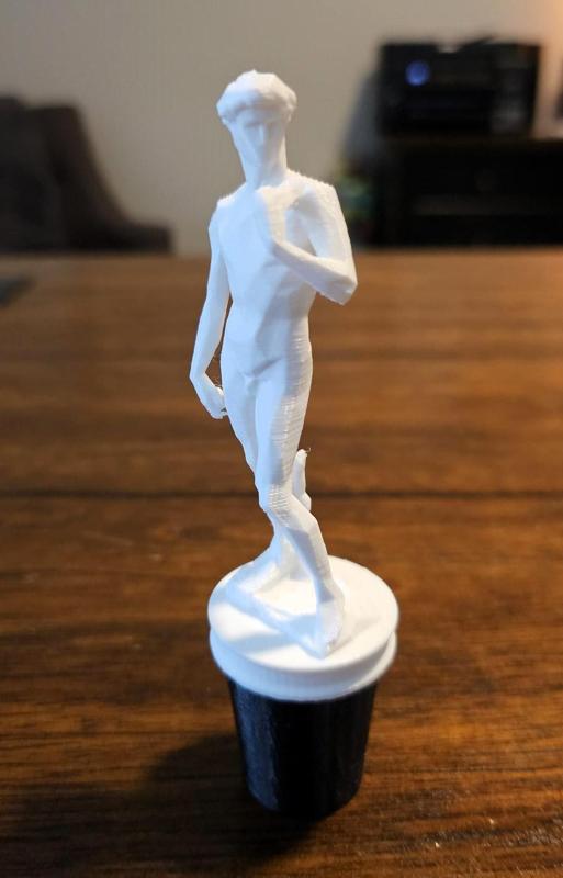 Bottle Topper - Michelangelo's David