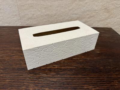 Tissue box cover Voronoi style - Rossmann Alouette size