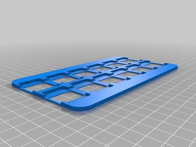 12-slot Game Holder for AmazonBasics Vault Case