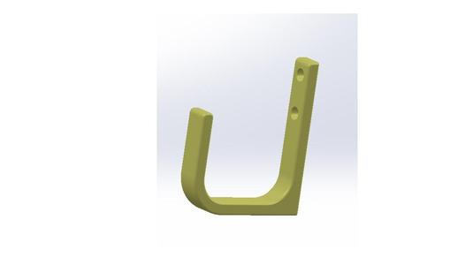 Kabelhaken (Cablehook)breite 10mm 4,5mm Bohrungen