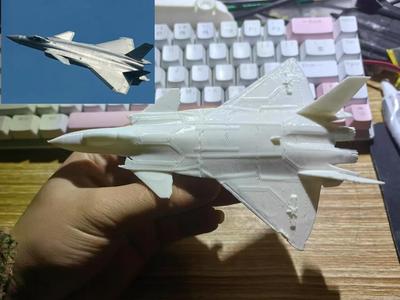 J-20, J-20 Sci-Fi Livery Detailed Version, Full of Texture and Outline