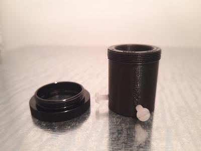 Reduction for FLI pointing camera C-mount