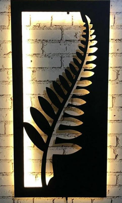 silver fern  desing wall art
