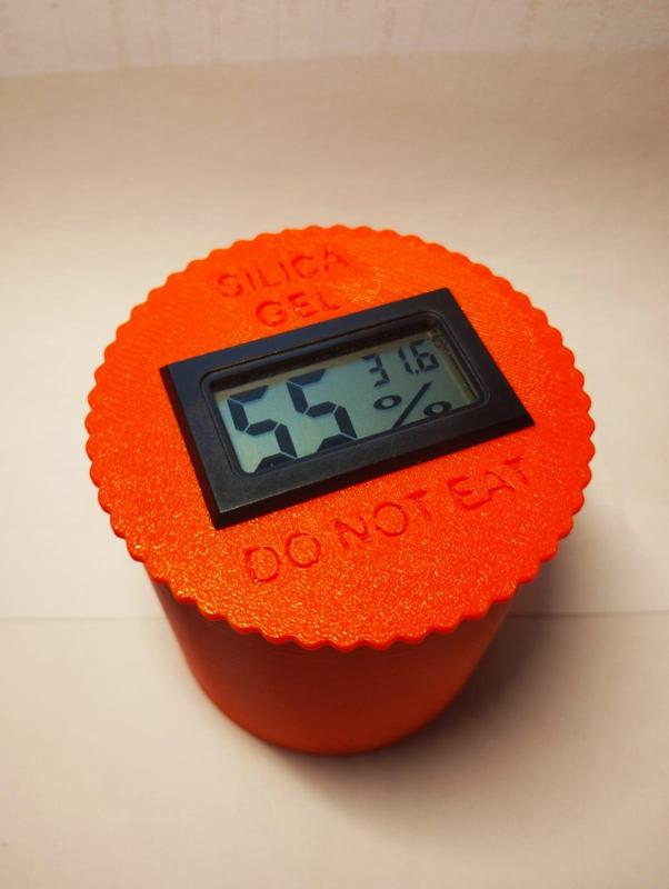 Silica gel container