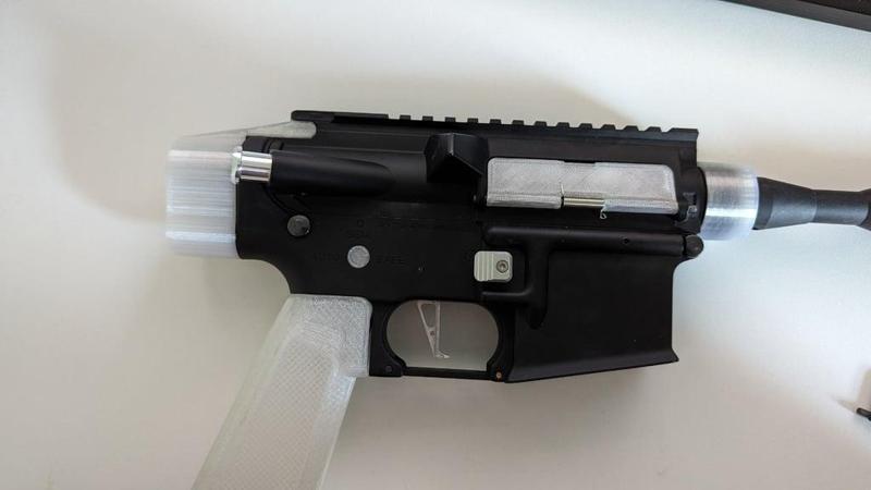 M4/M16/AR15 Cover Collection (Endcap, Charging Handle, Selector, Dust Cover, Buffer Tube Spacer, Barrel Nut) HPA conversion