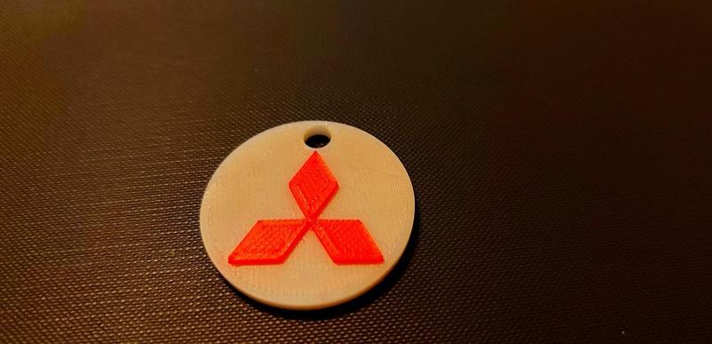 Mitsubishi keychain