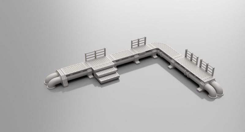Modular Pipes - Catwalk modules