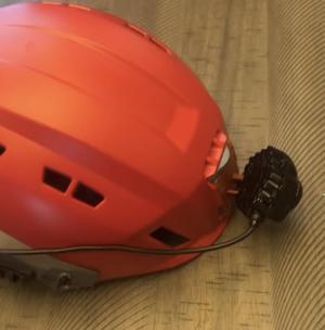 Headlamp mount for Team Wendy EXFIL SAR