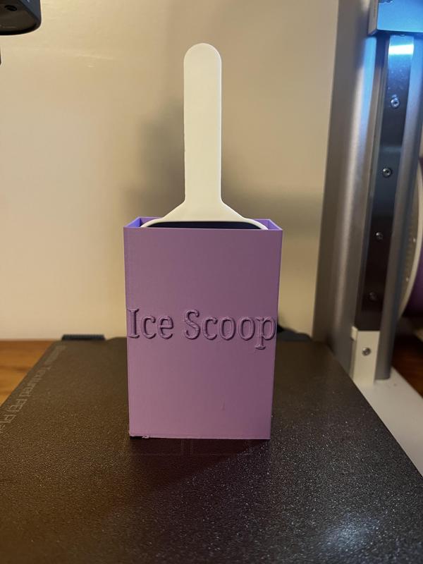 Ice Scoop Holder for Countertop Ice Maker