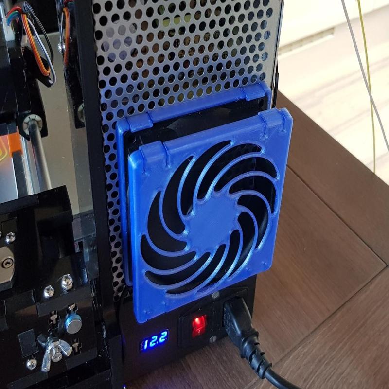 Anet PSU fan mount with guard