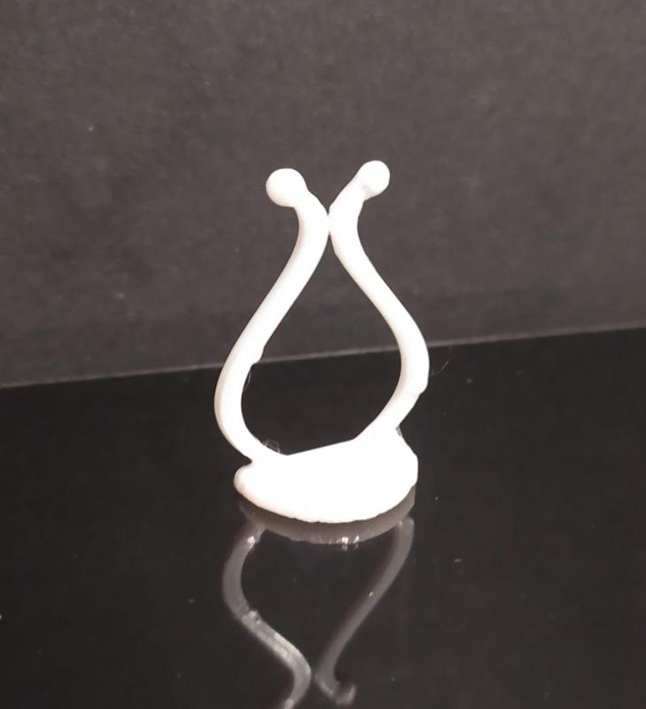 Wall clip for plants