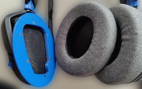 Logitech G35 custom cushion adapter
