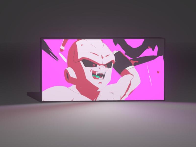 Majin Buu DragonBall Light Box RGB Chaos Edition 