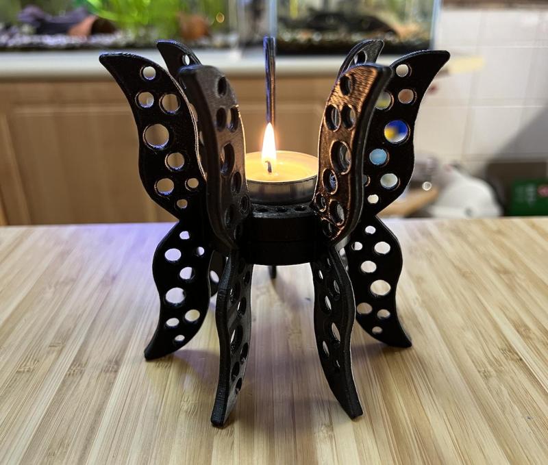 Butterfly Tea Light Lantern