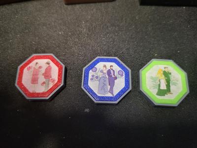 Barcelona Board Game Citizen Token Guard